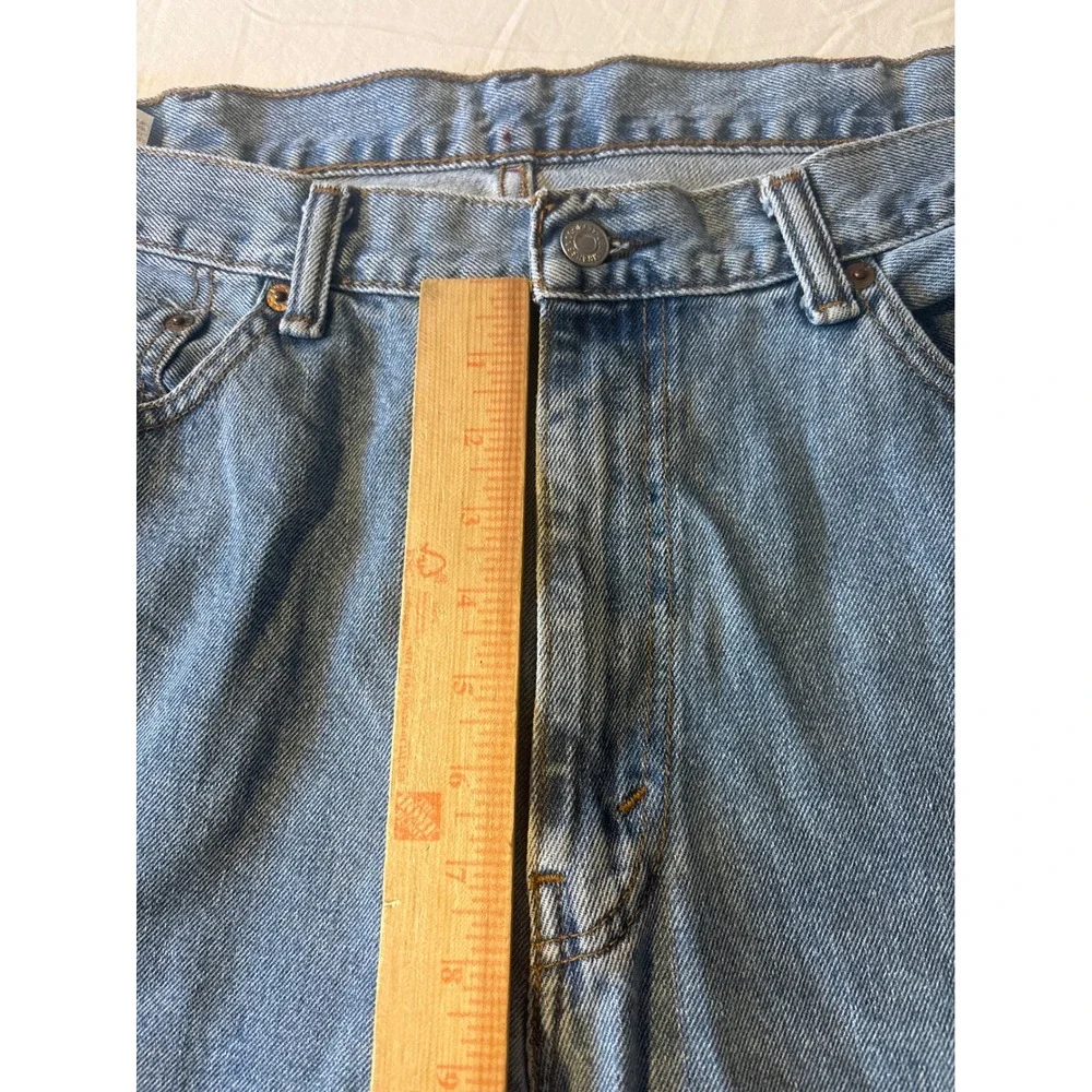 Levi's‎ 505 Regular Fit Jeans Mens 38x30 Blue Excellent Straight Leg Denim